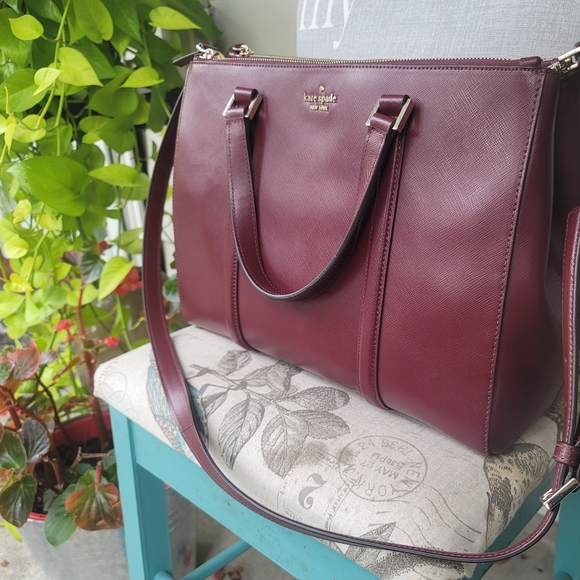 ❌SOLD❌NWT Kate Spade Newbury Lane in Cherrywood - Large - Picture 16 of 16